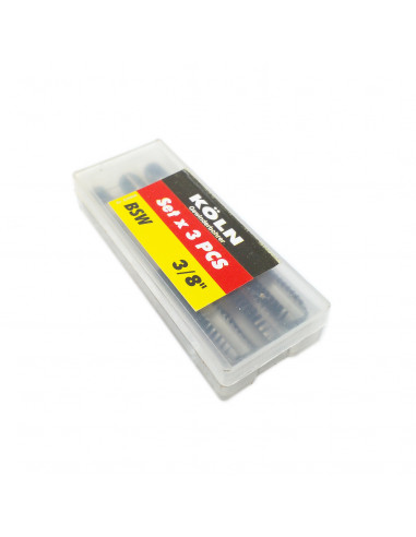 Machos w 3/8 x 16 set x 3