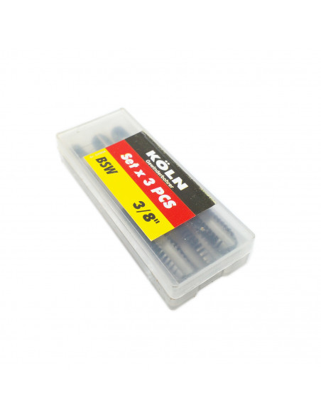 Machos w 3/8 x 16 set x 3