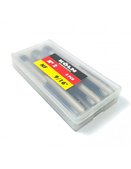 Machos nf 9/16 x 18 set x 3