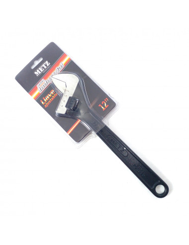 Llave ajustable fosfatizada 12 pulg.