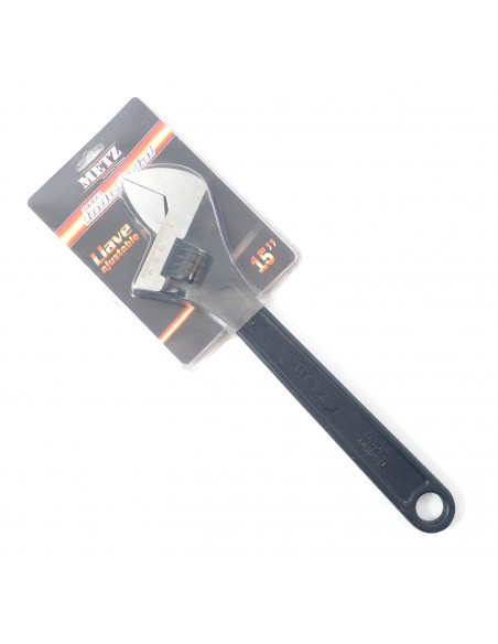 Llave ajustable fosfatizada 15 pulg.