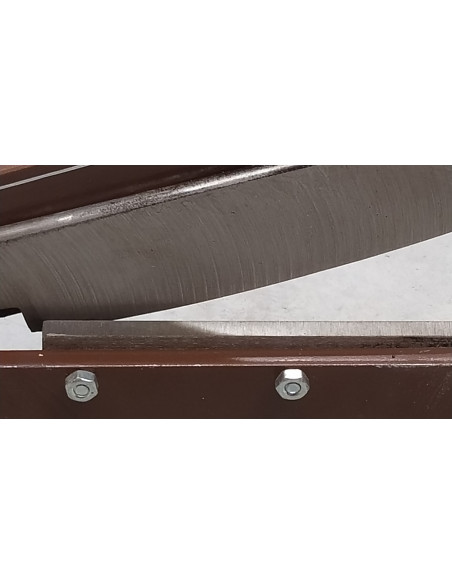 Cizalla p/chapa corte 1mm cuch:170mm r.gemelo