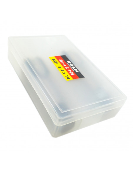 Machos bsp (paso a gas) 3/4 x 14 set x 2