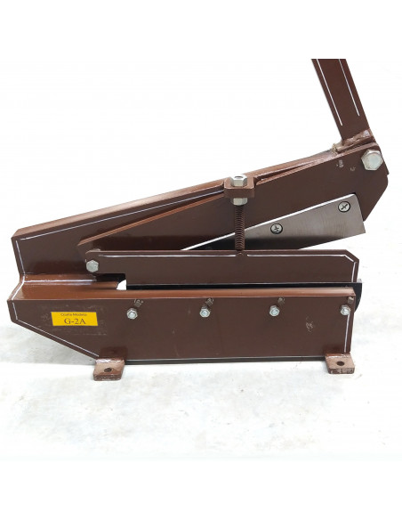 Cizalla p/chapa corte 4.72mm c:360mm r.cremallera