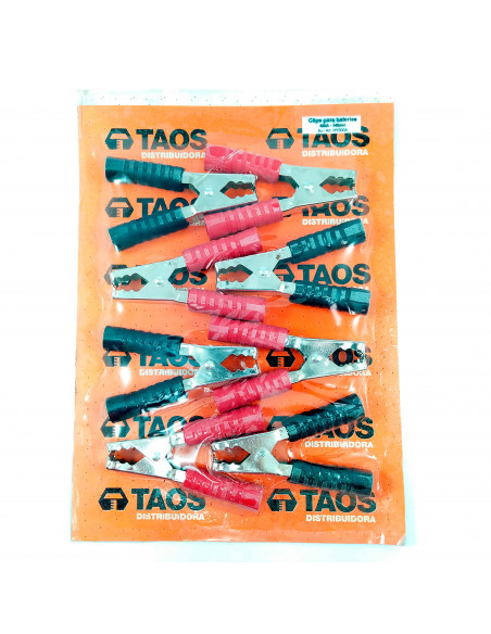 Clips aislados para baterias 70 AMP NEGRO