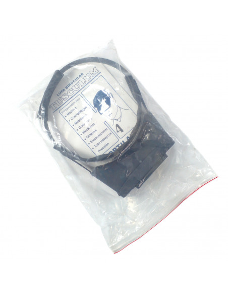 Lupa binocular estandar dioptria 2,5-4-6 tusculum