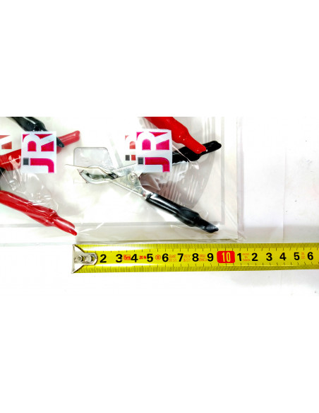 Exhibidores clips p/bat aislados 20a 12u JR3020