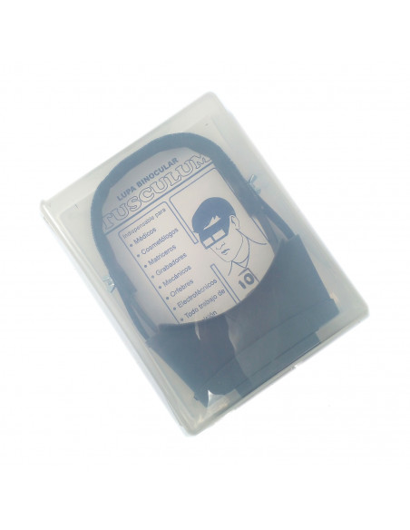 Lupa binocular profesional dioptria 10