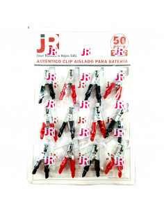 Exhibidores clips p/bat...