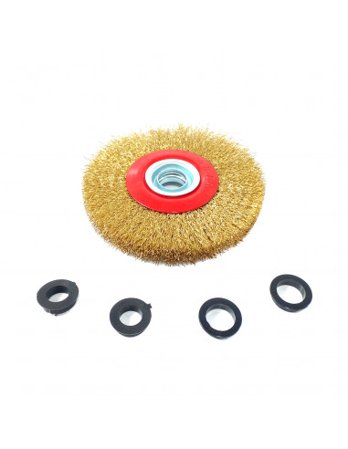 Cepillos rizado bronceado 6 Taos