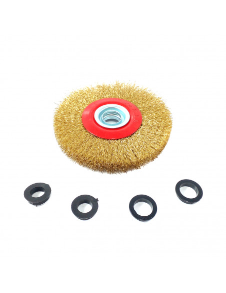 Cepillos rizado bronceado 6 Taos