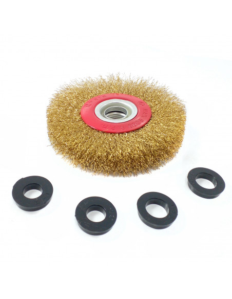 Cepillos rizado bronceado 7