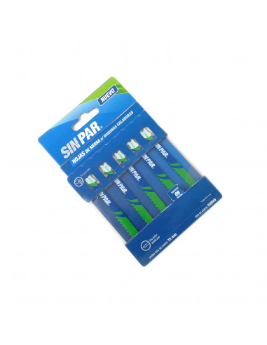 Hojas p/caladora 75x 8 diente curvo...