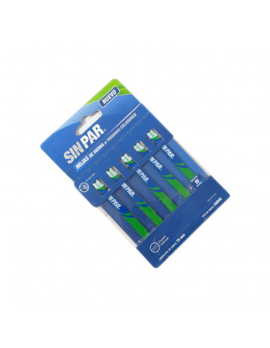 Hojas p/caladora 75x10 diente curvo...