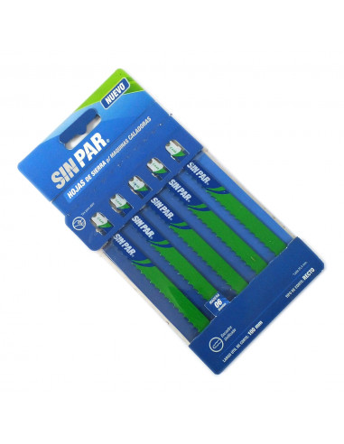 Hojas p/cal100x6 dientes recto madera...