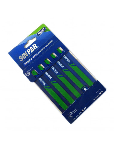 Hojas p/caladora 100x18 diente recto...