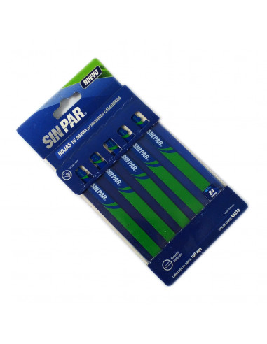 Hojas p/caladora 100x24 diente recto...