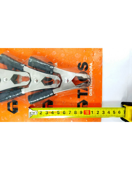Clips aislados para baterias 50 AMP NEGRO
