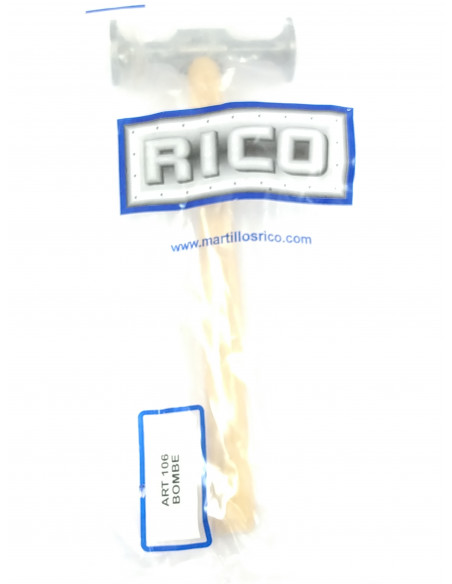 Martillos redondos 38mm plano-bombe 220gr