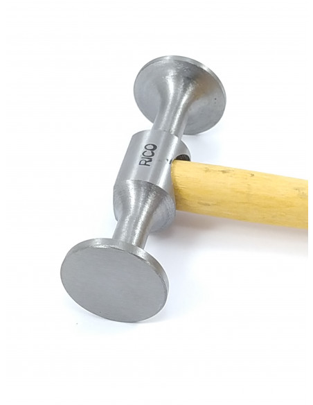 Martillos redondos 38mm plano-bombe 220gr