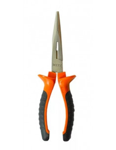 Alicate cromado media caña...