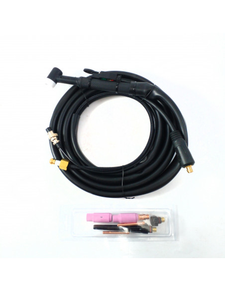 Torcha tig seca WP17 con micro swich x 3 mts