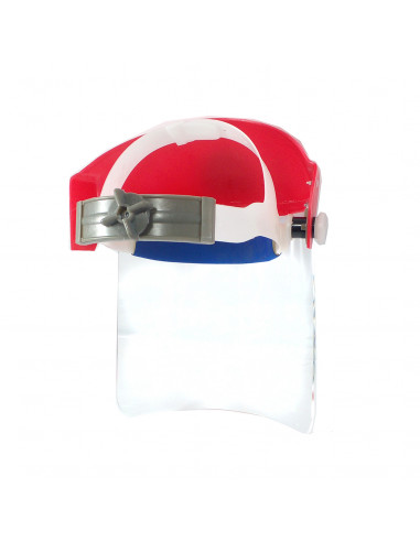 Protector facial con visera 25cm