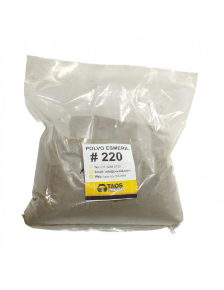 Esmeril en polvo grano 220 (x 2kg)
