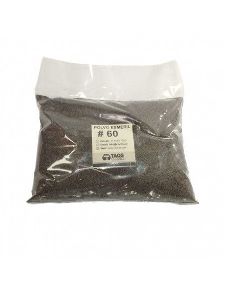 Esmeril en polvo grano 60 (x 2kg)