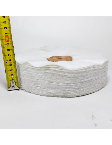 Pano entero blanco  8 pulg x 2 pulg