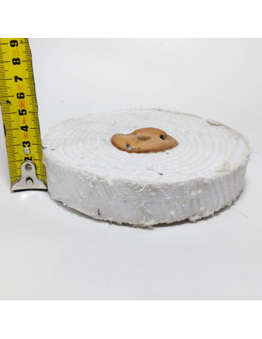 Pano cosido 5 pulg blanco 2H