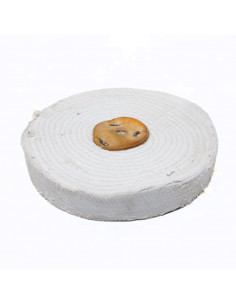 Pano cosido 6 pulg blanco 2H