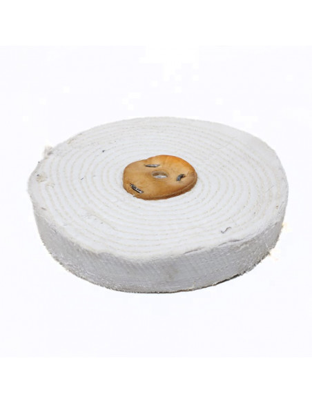 Pano cosido 6 pulg blanco 2H