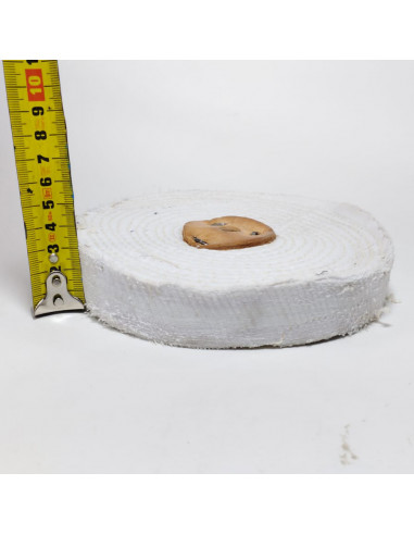 Pano cosido 6 pulg blanco 2H