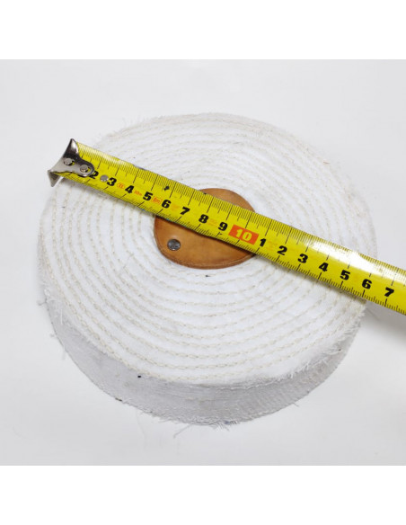 Pano cosido 6 pulg blanco 3H