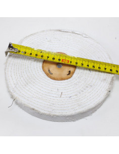 Pano cosido 7 pulg blanco 2H 2