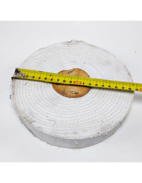 Pano cosido 7 pulg blanco 3H