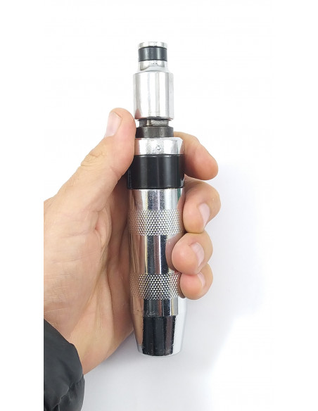 Set Destornillador de impacto con 12 puntas