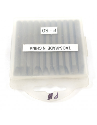 Punta plana encastre 5/16 x 80 mm...