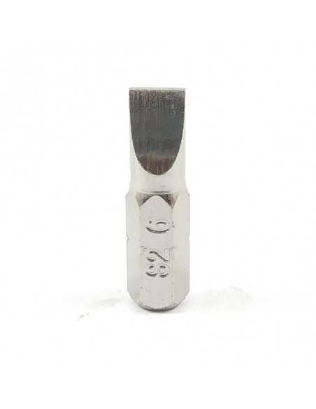 Puntas p/atornillar plana S2 6 x 25