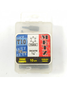 Puntas p/atornillar torx 10... 2