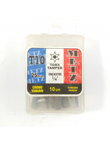 Puntas p/atornillar tamper 10 x 25