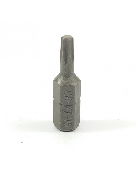 Puntas p/atornillar torx 15 x 25