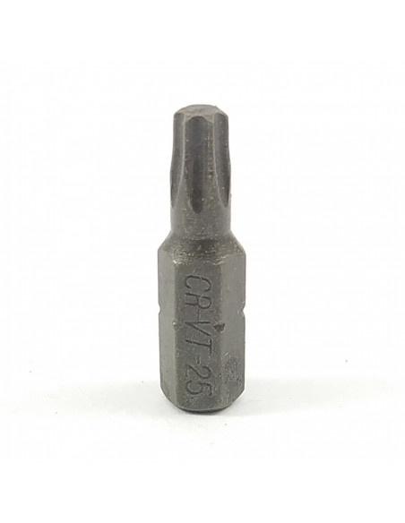 Puntas p/atornillar torx 25 x 25