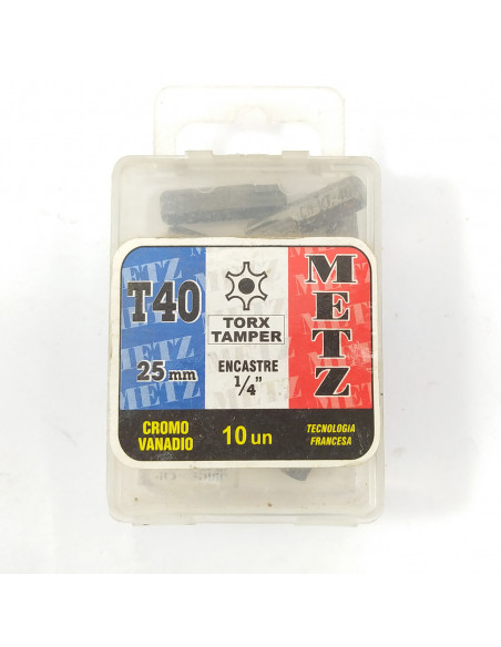 Puntas p/atornillar tamper 40 x 25