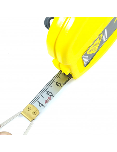 Cinta alfa15 15m cromada milim caja plastica