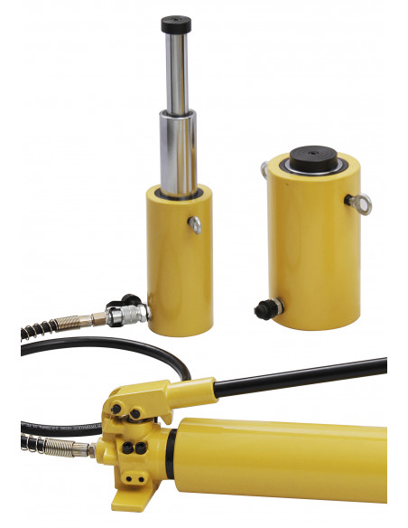 Cilindro telesc. hidraulico 30 TN (2 tramos 580 mm extend.)