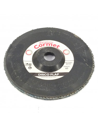 Discos flaps de zirconio 4,5 gr 40